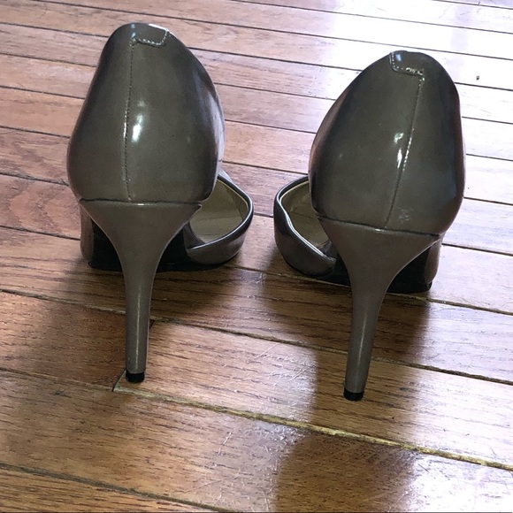 Greyish Brownish Just Fab stilettos - Picture 3 of 4